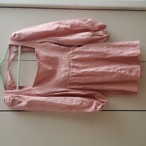 NWT Reformation Brodie Linen Dress size 0